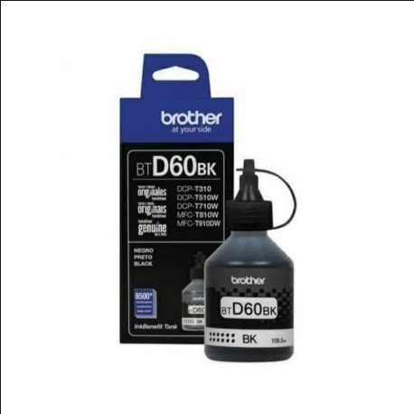 BROTHER Tinta BT-D60BK | BTD60BK | BTD60 BK Original Black