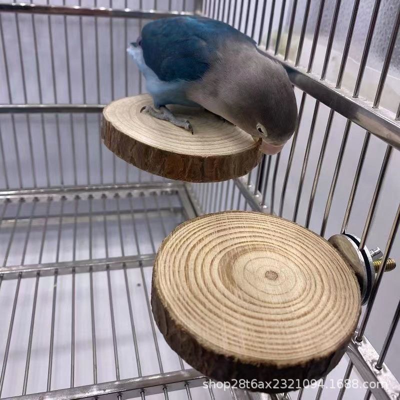 Wooden Coaster Wood Slice Potongan Kayu Decor Alas Burung Hamster FEFARM