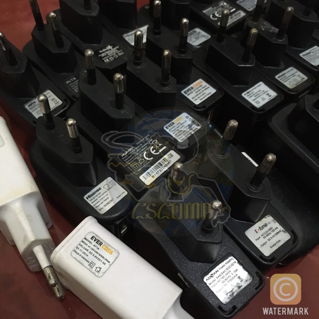 Adaptor Charger Tidak Ori Berbagai Merk Oppo Samsung Advan Cross dll