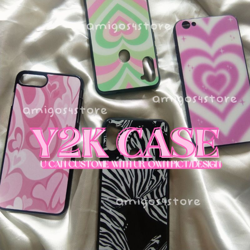 Y2K CASE ALL TYPE CATALOG CHECKERED  ( wf look alike / bisa custom ) ANDROID IPHONE