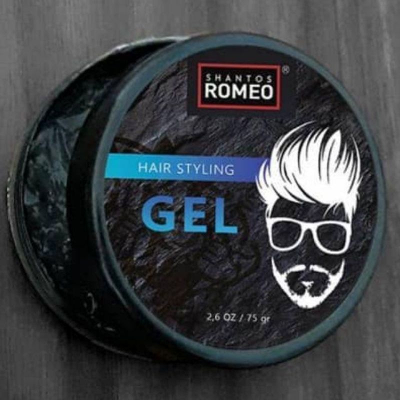 SR POMADE HAIR STYLING GEL POT 75GR ORIGINAL BPOM / POMADE OIL WATTER WAX CLAY GEL BASED