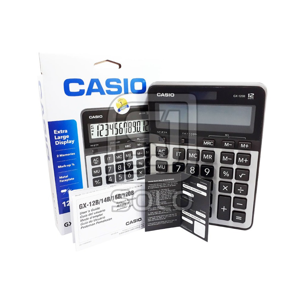 

Calculator Kalkulator CASIO GX-120B GX 120B Dekstop Calculator Origin