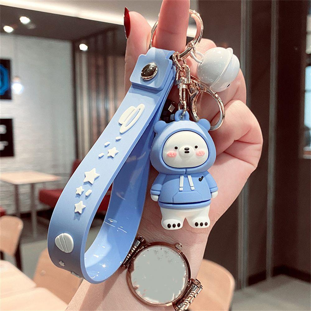 Gantungan Kunci LILY Keyfob Kartun Hewan Lucu Kreatif