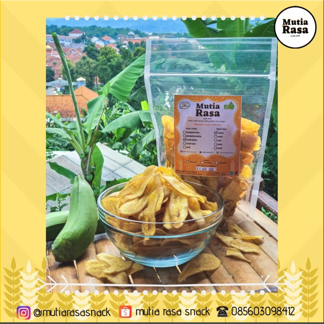 

Keripik Pisang Mutia Rasa 200 Gram