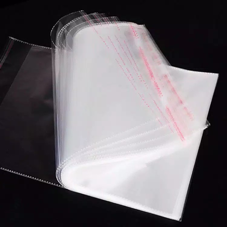 

PLASTIK OPP UKURAN 25 X 35 / PLASTIK SATUAN PCS