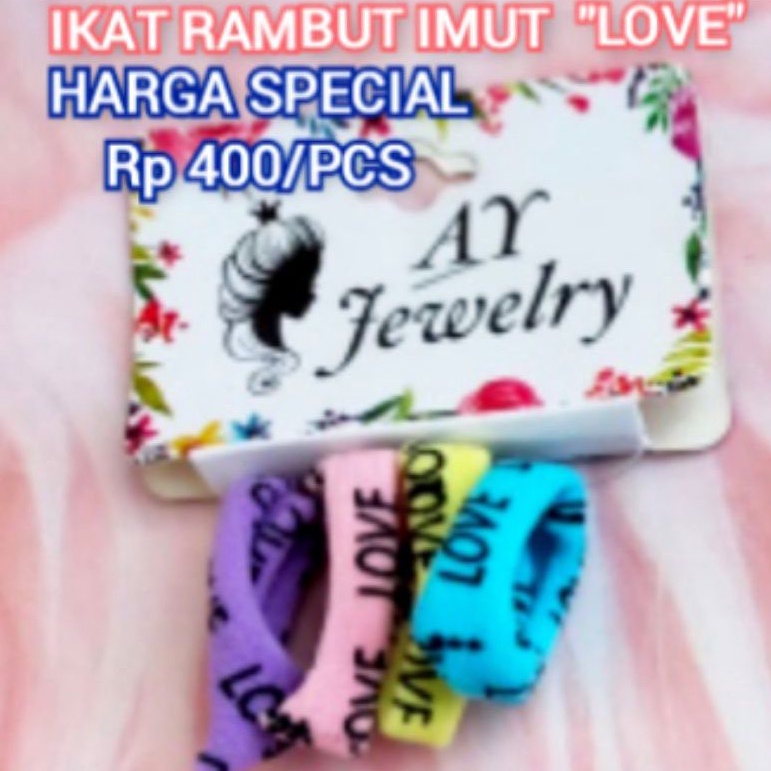 IKAT RAMBUT MINI LOVE (SUPER PROMO 90%)