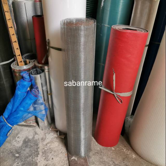 KAWAT LOKET KOTAK 1/2 CM PER METER KAWAT/AYAKAN PASIR