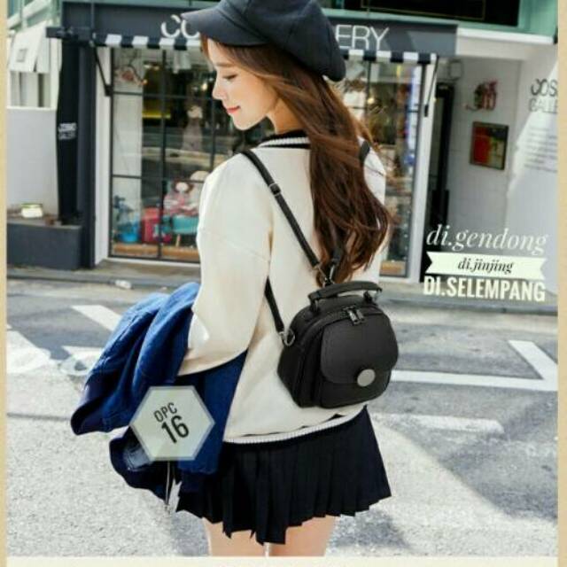 Fashion ransel koin 3D / fashion wanita / tas wanita