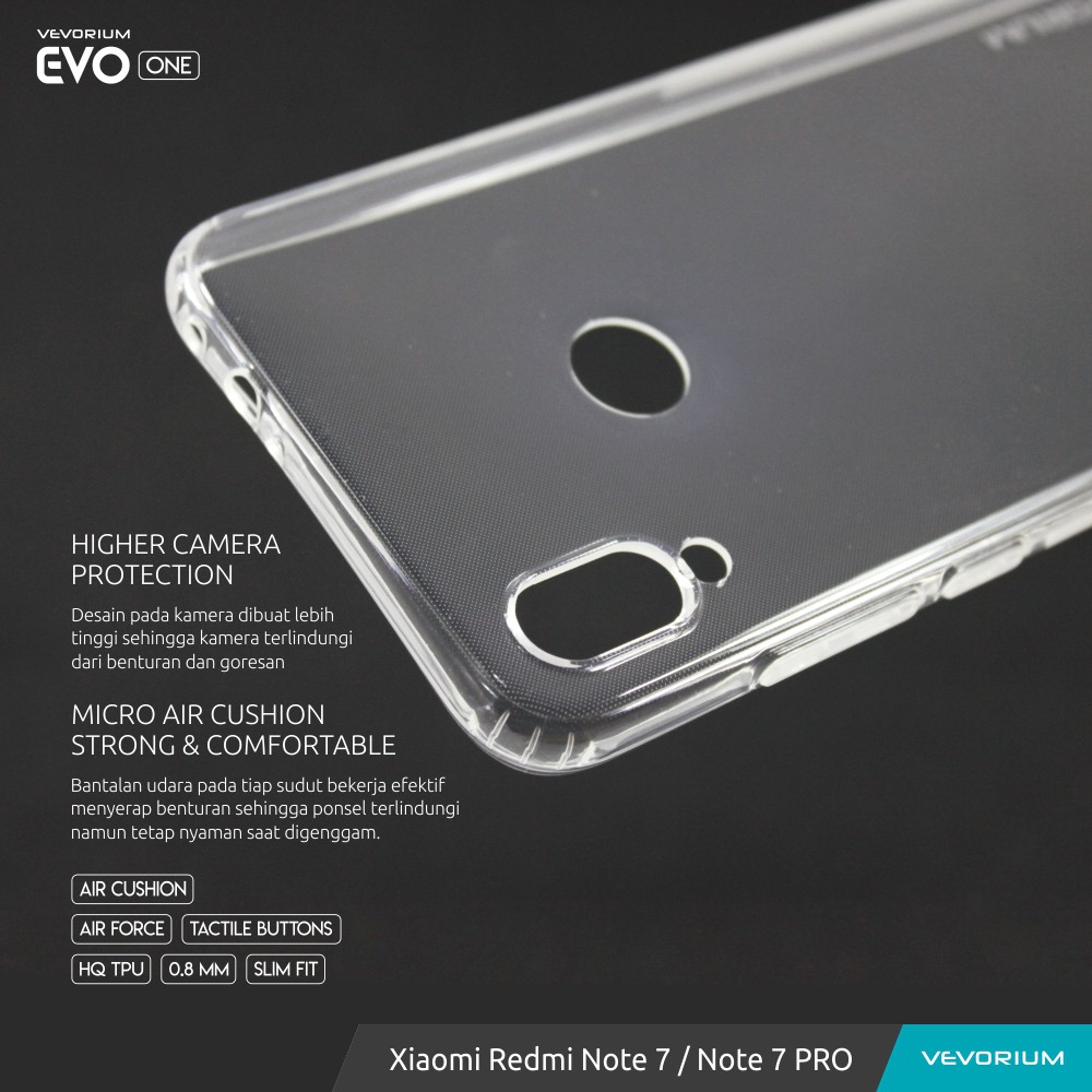 VEVORIUM EVO ONE Xiaomi Redmi Note 7 Pro Note 7 Soft Case Softcase