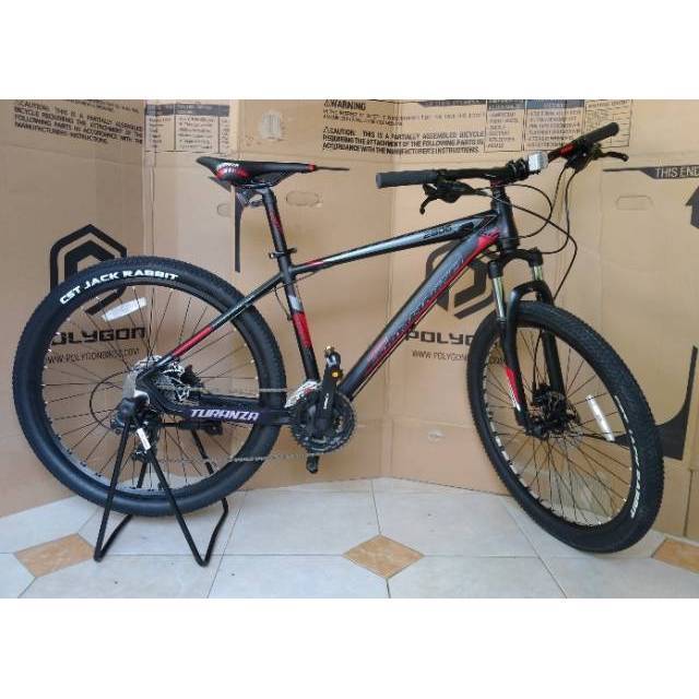 Sepeda Gunung MTB Pacific Turanza 2806 Ukuran 26 Inchi Alloy  Rem Hidrolik Inner Cable Fork Lock