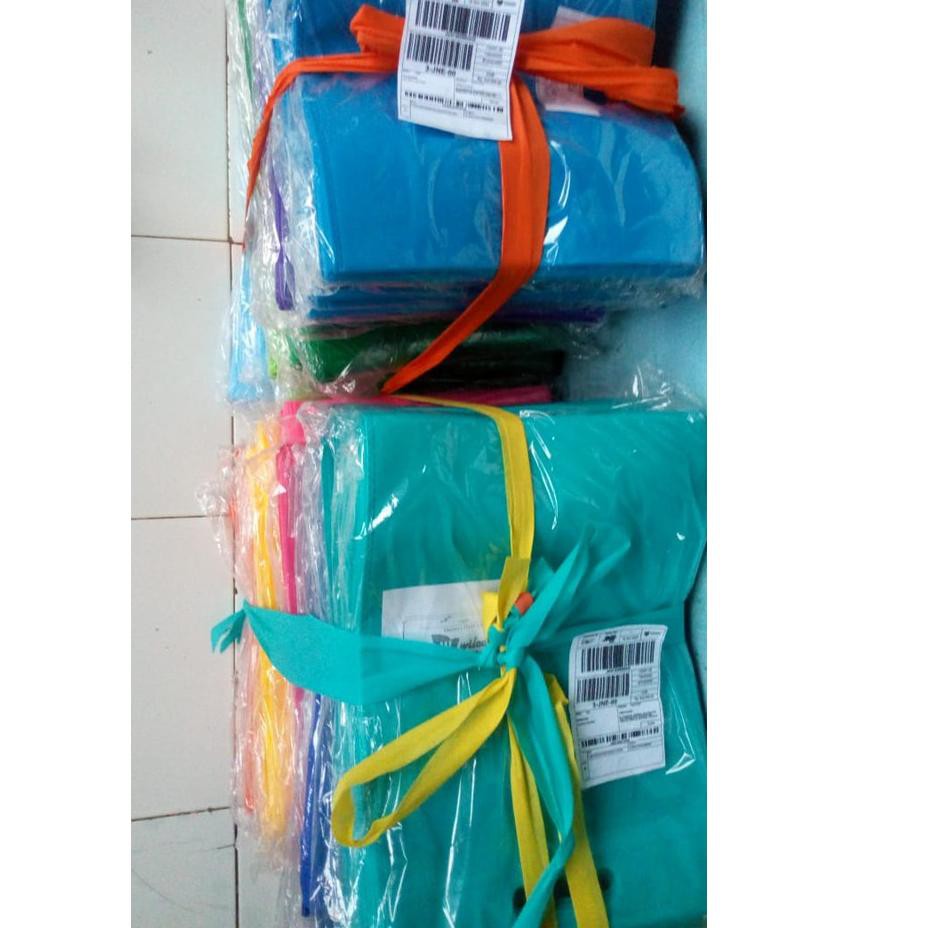 

New 1 Kodi isi 20 Tas Kain SpunBond Oval 20x26 Polos Kantong Belanja, Souvenir Ultah pernikahan - Pa