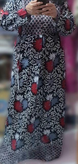 Gamis Batik Syari Modern Kekinian Fatimah