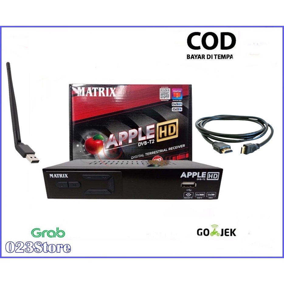 Receiver Tv Set Top Box Matrix EWS DVB T2 Digital Bisa Wifi FULL HD DV3 T2 - Versi Terbaru