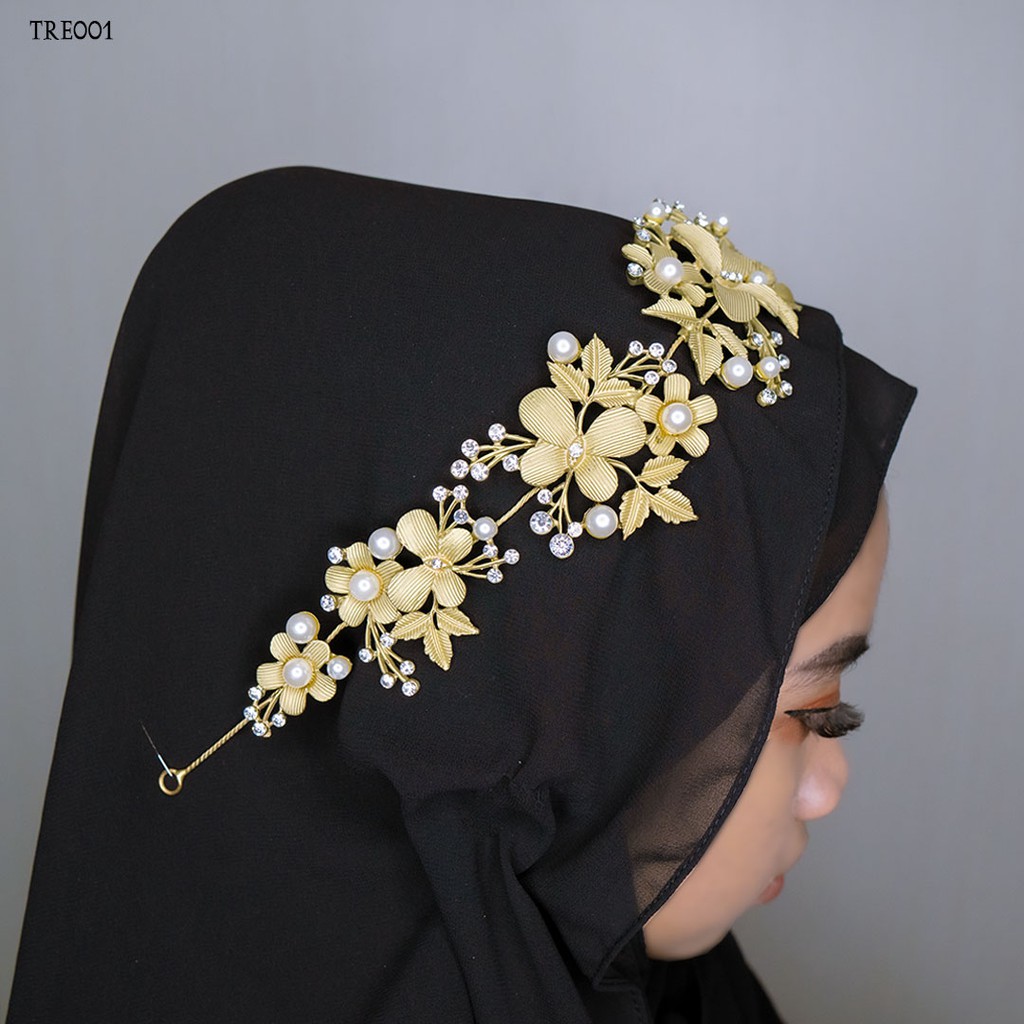 [BARANG TERMURAH] PREMIUM SATU TIARA HIJAB ASESORIS FASHION WOMEN TRE001