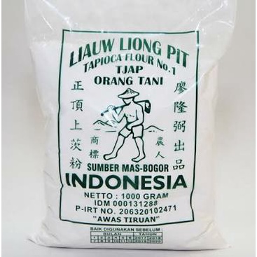 

D02D1 Tepung Sagu Liaw Liong Pit 1Kg Tepung Tapioka Cap Tani Da01D100