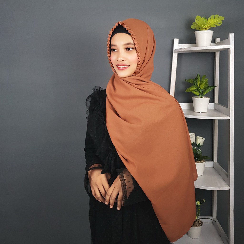 175cmx75cm Hijab Pashmina  Lipit