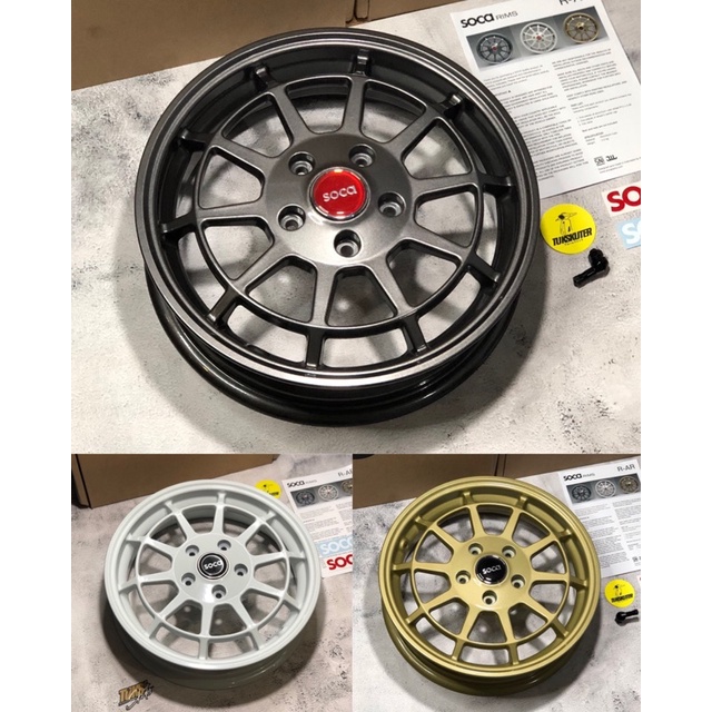 Soca Wheels Velg R-AR Original Vespa Sprint Primavera GTS S LX