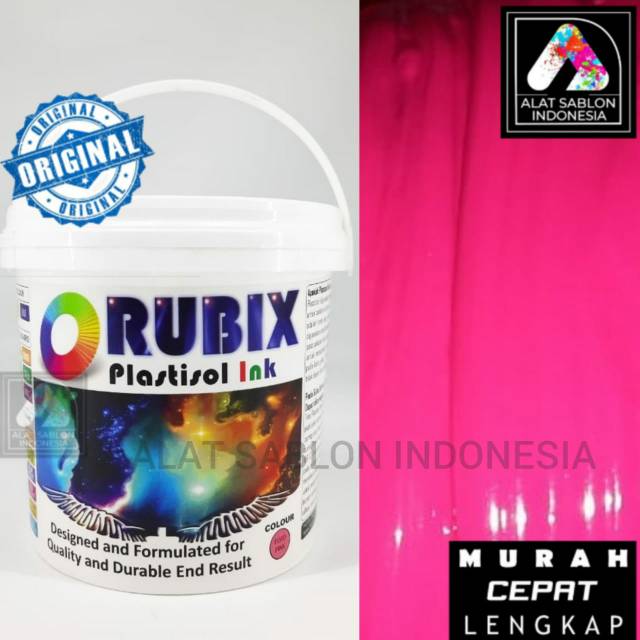 

TINTA SABLON PLASTISOL RUBIX PINK STABILO FLO PINK 1KG