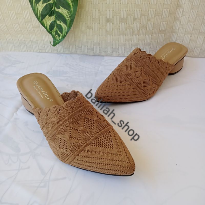 Wedges Wanita AER 25 , Wedges Hak Tahu - Gravici