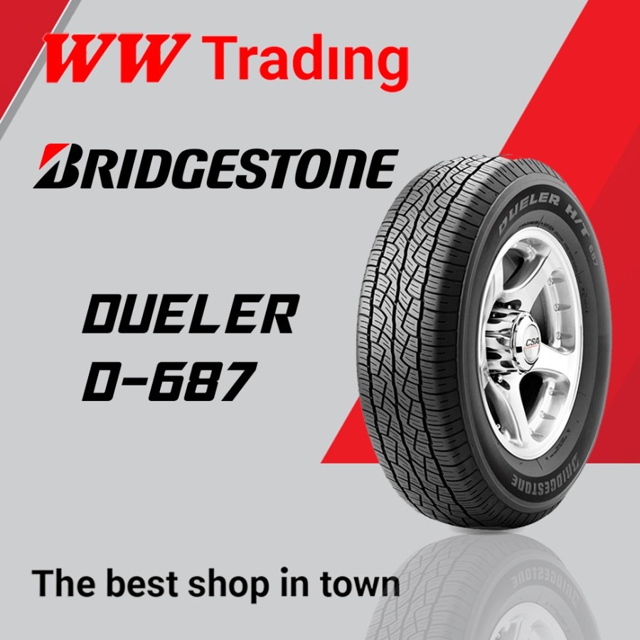 BAN BRIDGESTONE DUELER D687 235/60 R16/ 235 60 16