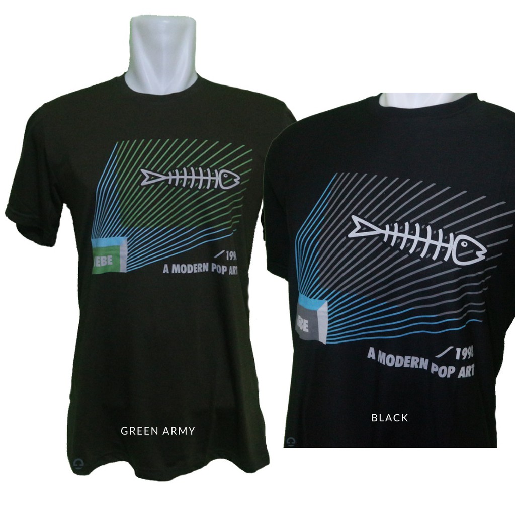 Kaos Lengan Pendek Pria Distro Original IEBE Classic B1KJ5223