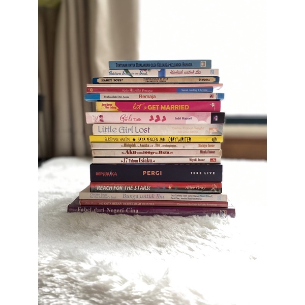 KUMPULAN BUKU NOVEL BAHASA INDONESIA TERJEMAHAN PRELOVED