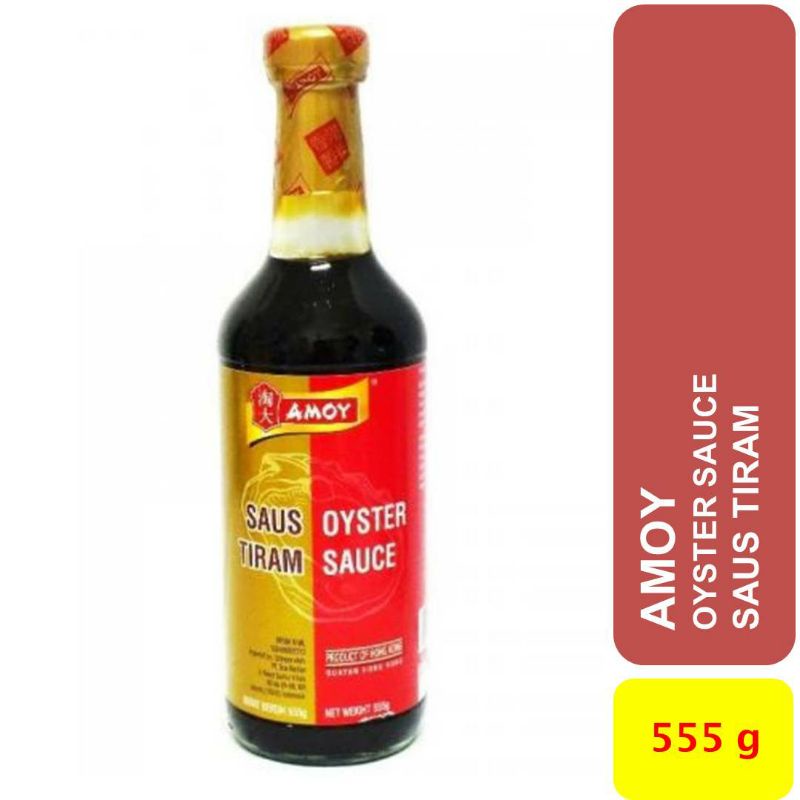 

Saos Saus Tiram Oyster Sauce kemasan Botol 555 g merk AMOY