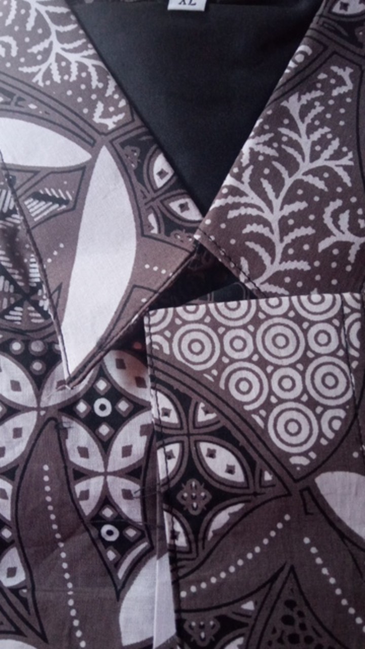 Kemeja Batik Ambarwatu Full Furing Katun Halus Sragenan Size M-xxl Termurah