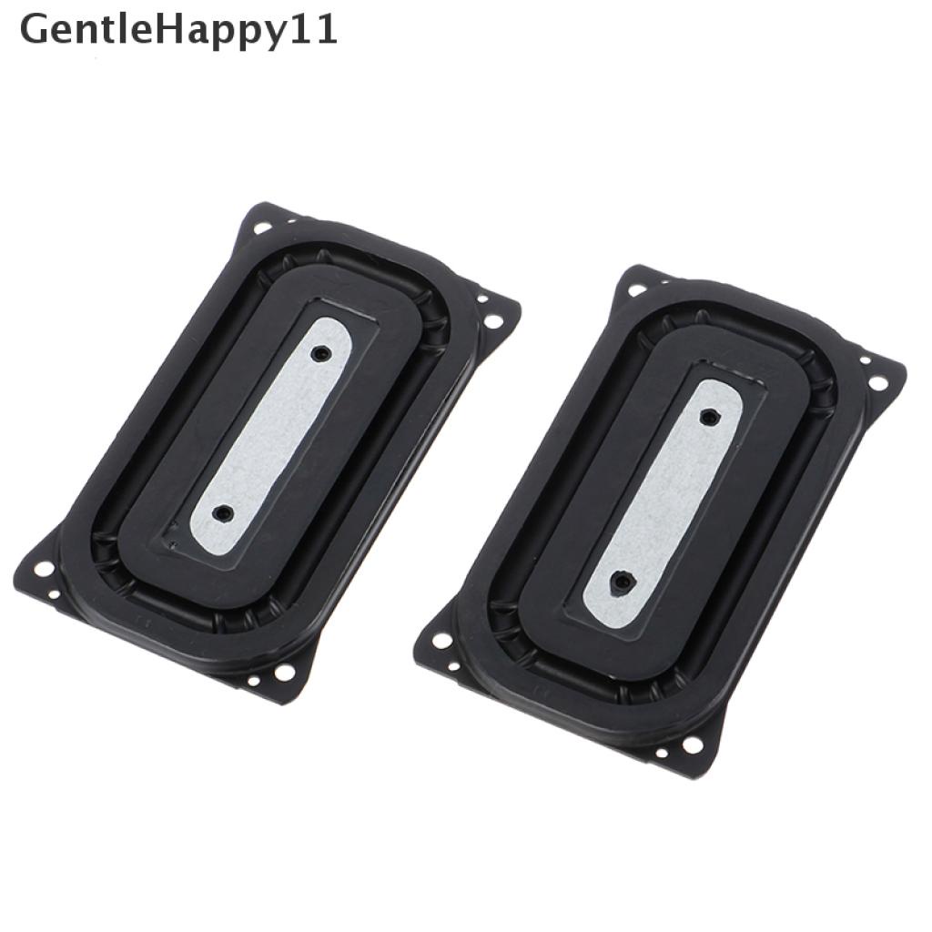 Gentlehappy 2Pcs Bass Diafragma Speaker Radiator Pasif Getar Aksesoris Untuk Audio DIY