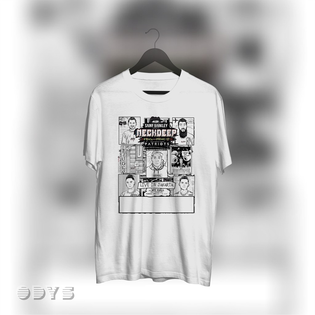 Kaos Neckdeep - Saint Barkley - Original New States Apparel