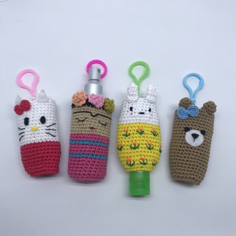Handsanitizer holder rajut / Hand sanitizer rajut custom