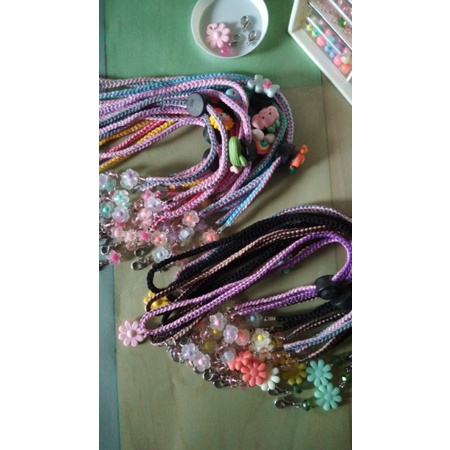 Strap Masker / Konektor Masker Tali Rajut