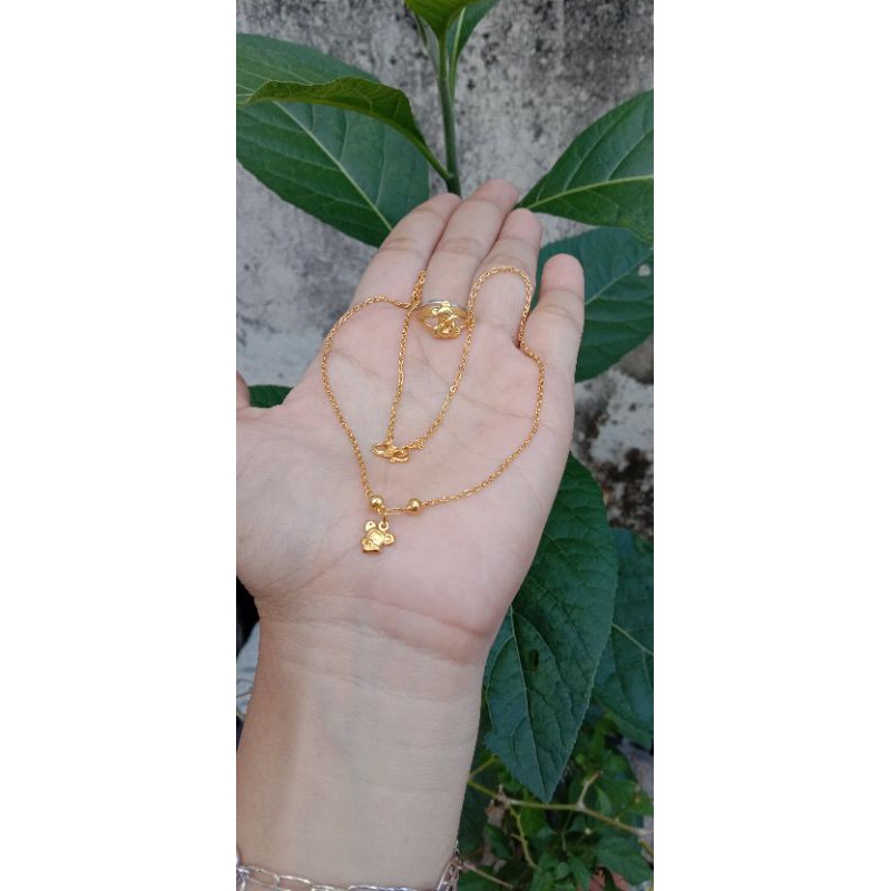 1 set micky anak emas muda