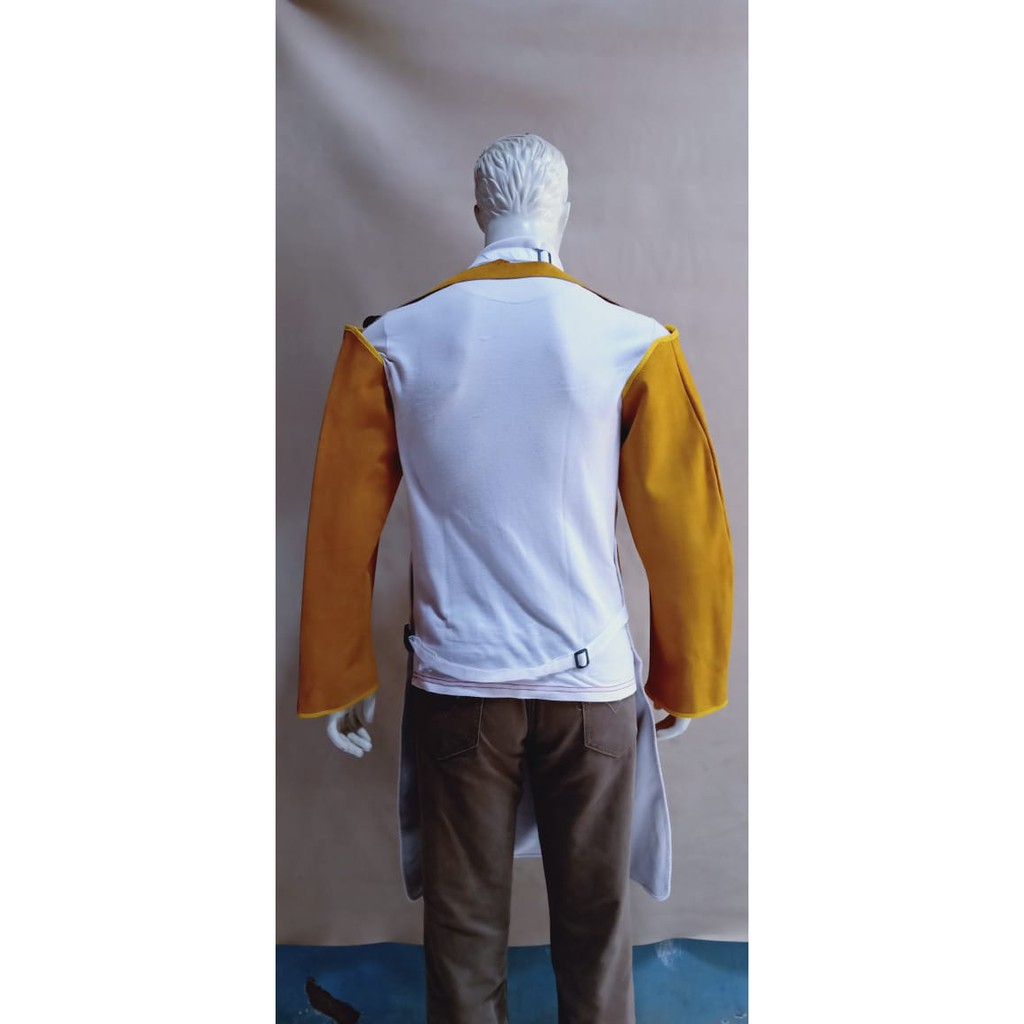 LEATHER SLEEVE YELLOW Arm Lengan Kulit Kuning/arm lengan yutaka Tan murah