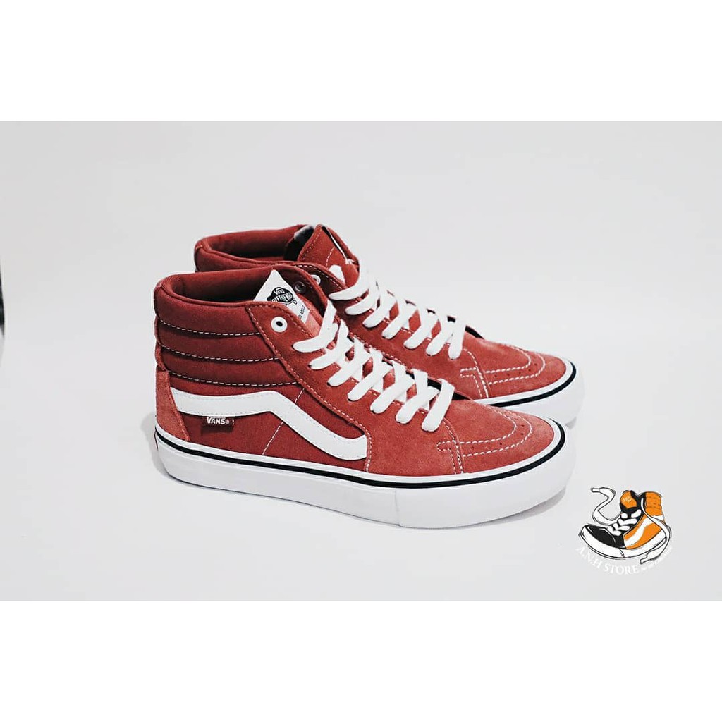 Vans Sk8 Hi PRO Rose/White