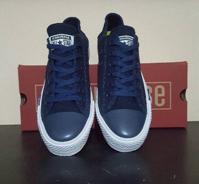 Converse AllStar Chuck Taylor Undefeated Full Motiv Navy Sepatu Sekolah