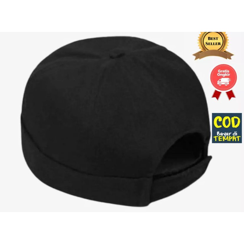 Topi Peci Hijrah Model Terbaru Miki Hat Beanie Hat Dewasa Polos