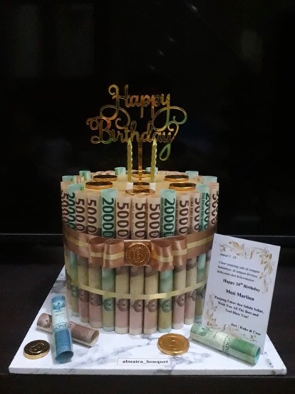 Money Cake Standing Pesanan Ka Dewi