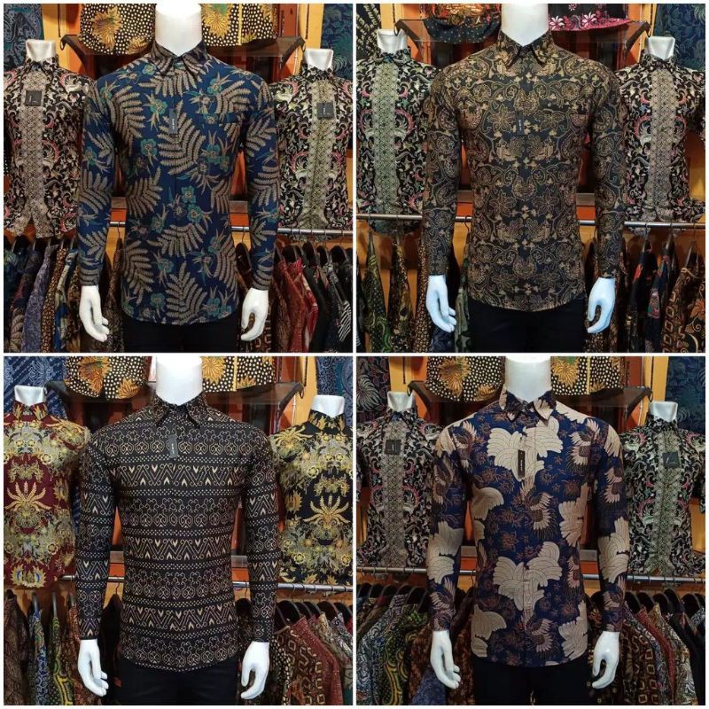 BATIK SLIMFIT QUEEN JAYA BL4-W0NG