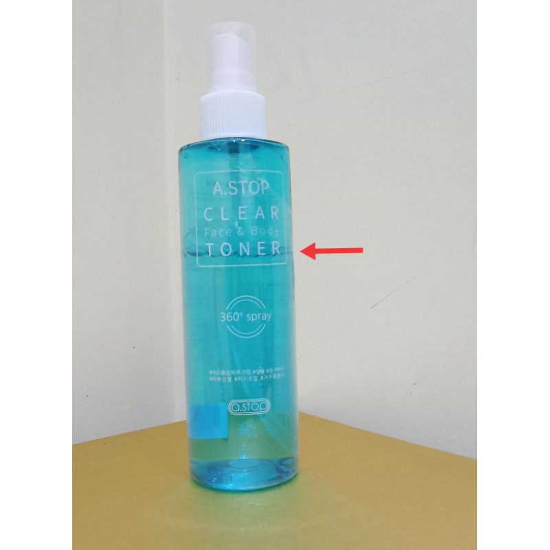 A.STOP Clear Toner Face & Body