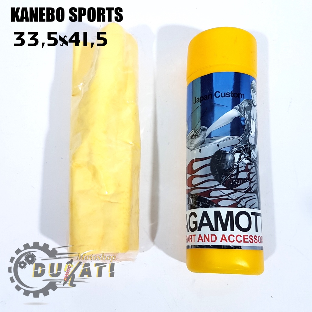 KANEBO SPORTS CHAMOIS KAIN LAP TEBAL MOTOR MOBIL SERBAGUNA