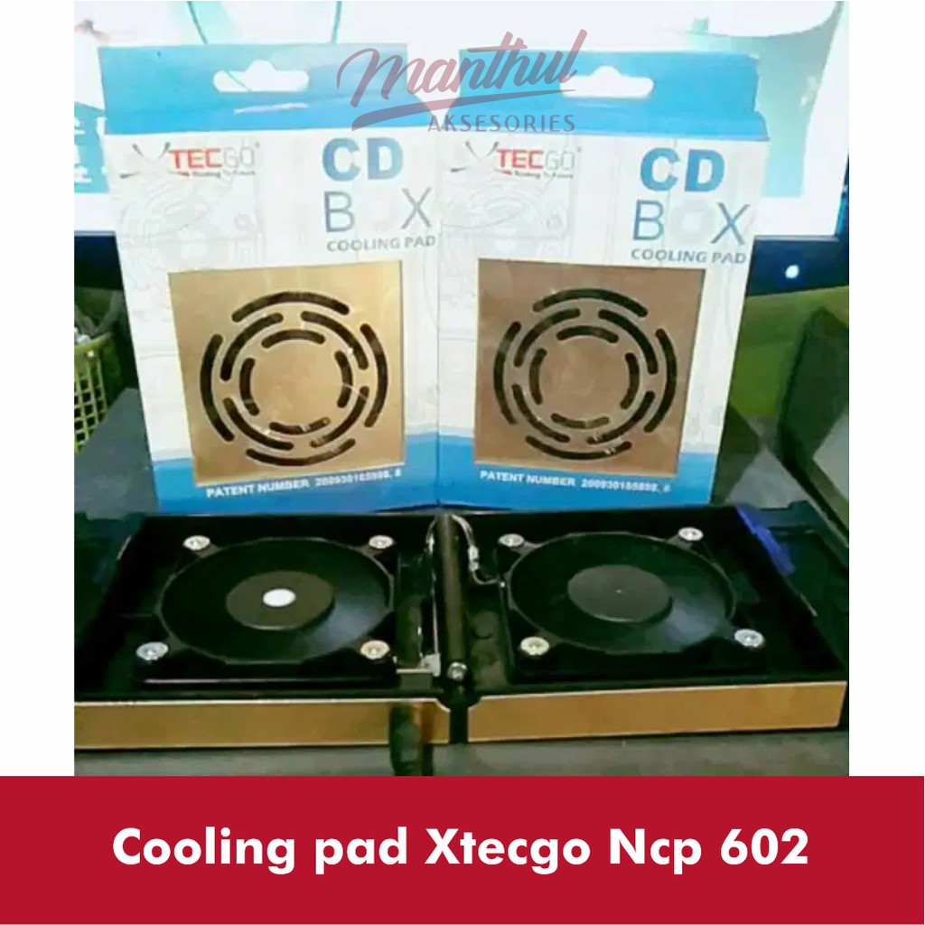 Cooling pad Xtecgo Ncp 602 XTECGO NOTEBOOK COOLER CD BOX