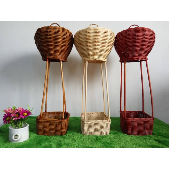 keranjang balon udara / pot bunga shabby chic