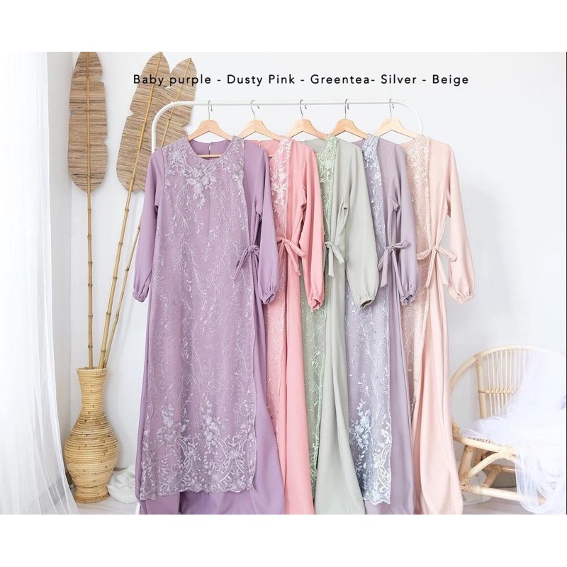 Baju Wanita TERMURAH Gamis Axelin Maxy