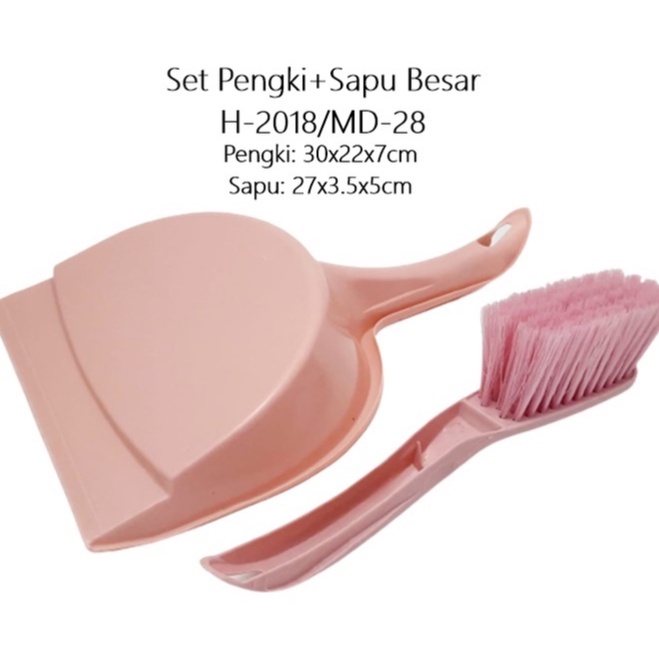 Set Dustpan Sapu/Pengki Sapu Besar