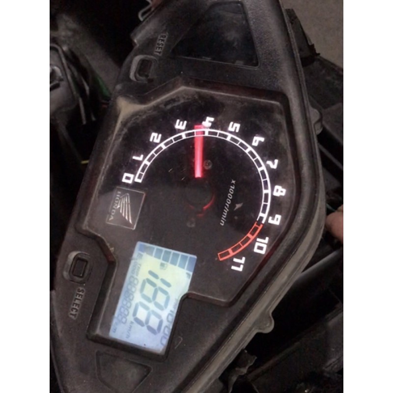 speedometer megapro mono original