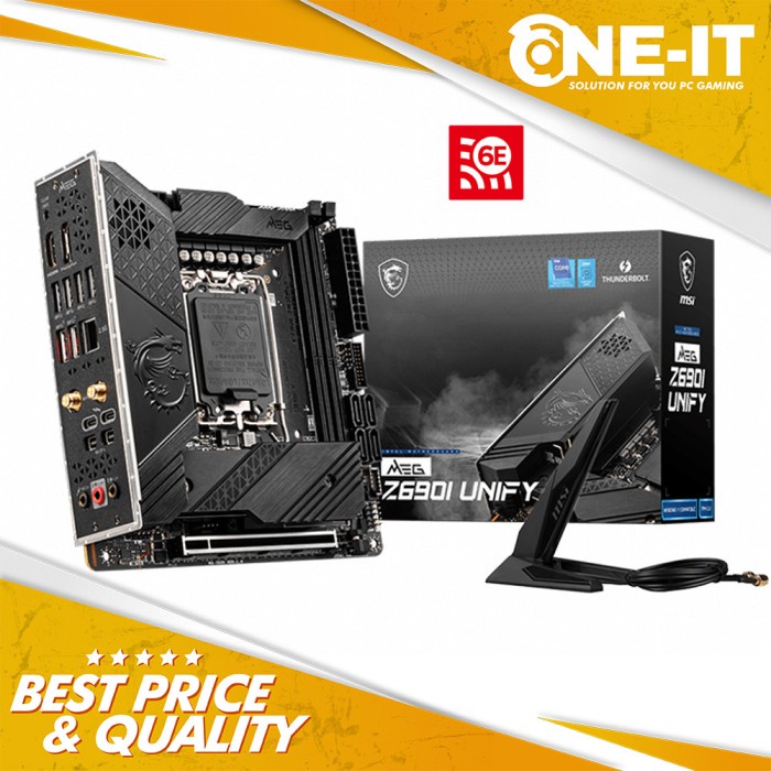 Motherboard MSI MEG Z690I UNIFY Intel Z690 Chipset LGA 1700