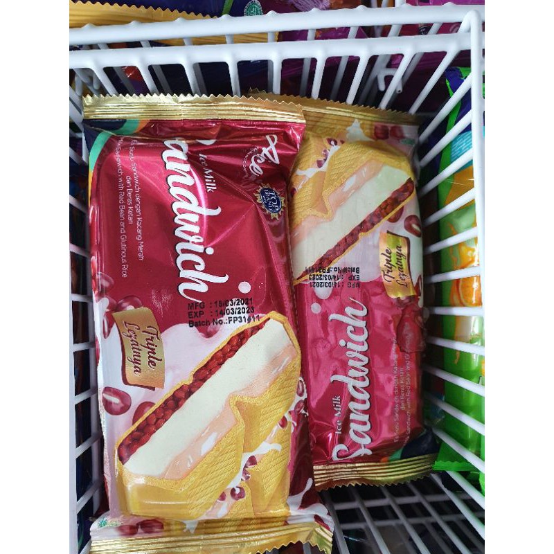 Red Bean Sandwich Aice Es Krim