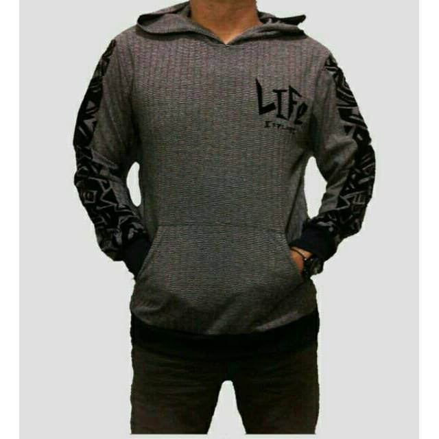 Sweater branded Jaket Hoodie Jumper AX HOUSE size XL