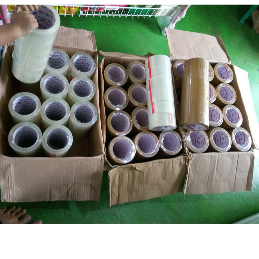 

ゲ Lakban Bening 90 yard murah, lakban packing produck vyralral